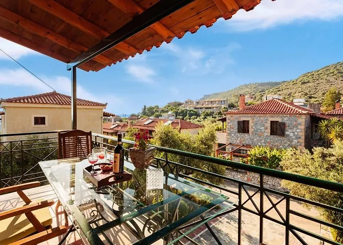 Semesterbostad Mani Garden Haven - Private Retreat In Stoupa